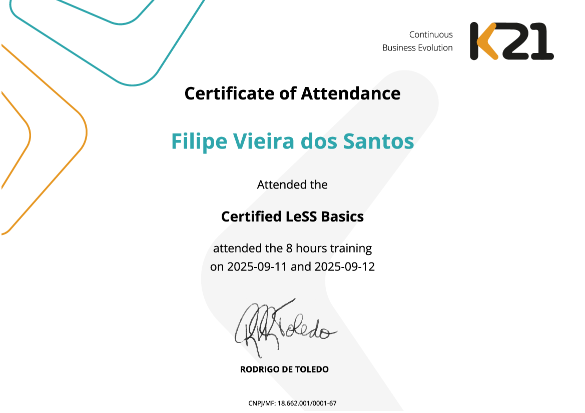 Certificado K21